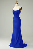 Sparkly Dark Green Mermaid Halter Long Formal Dress with Beading