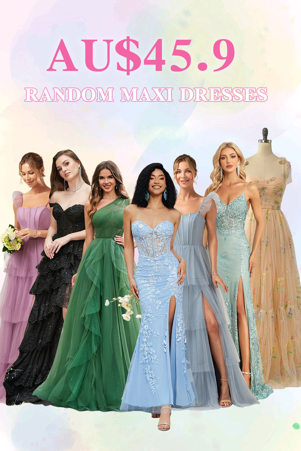 AU$45.9 Flash Sale-Random Formal Dress