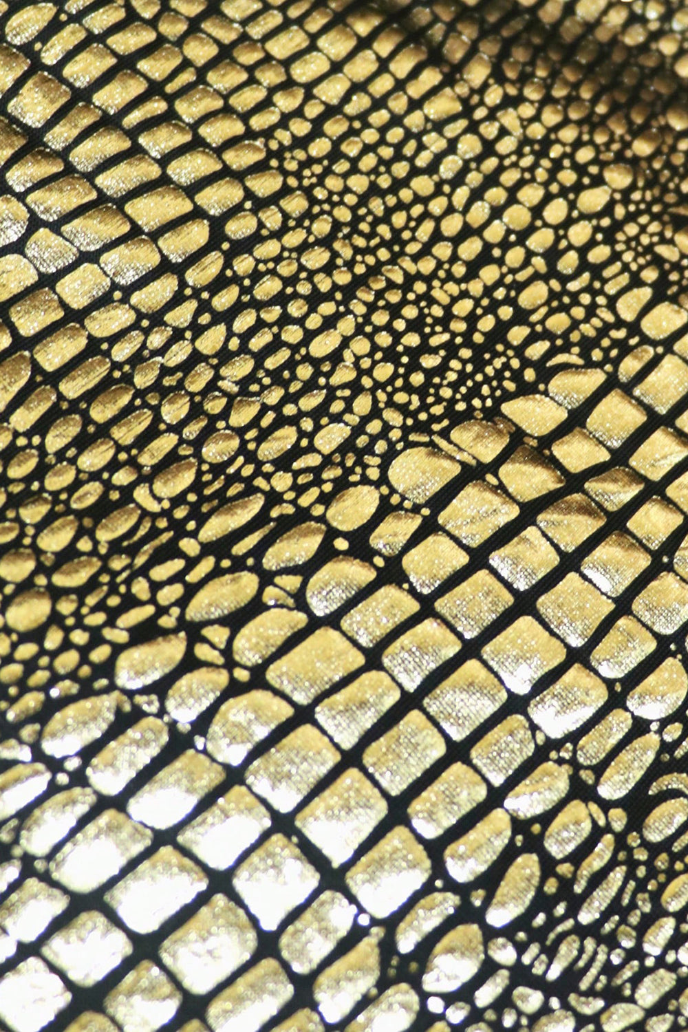 Sparkly Black Golden 2 Pieces One Button Notched Lapel Men's Formal Suits