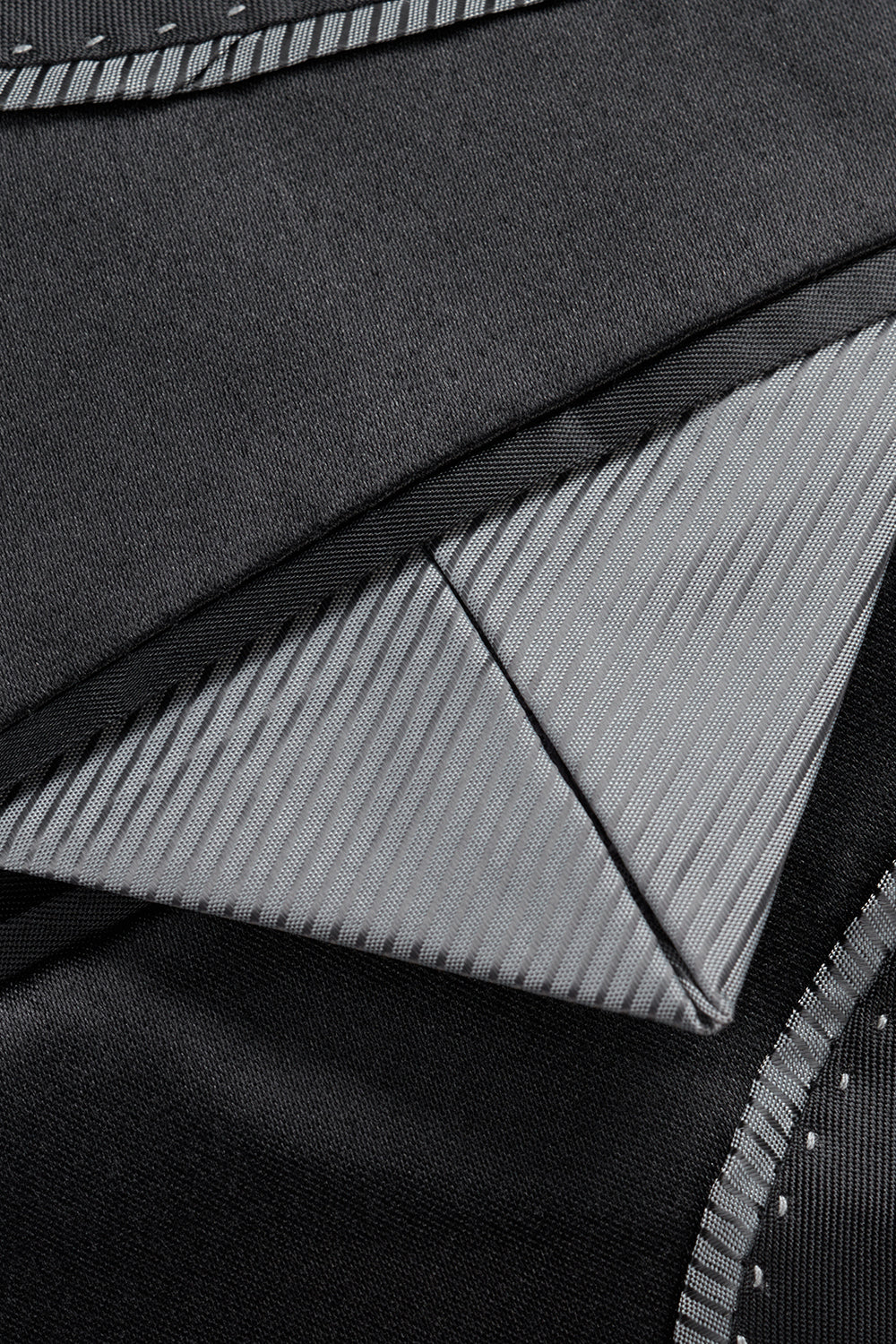 Black Single-breasted Men's Formal Blazer