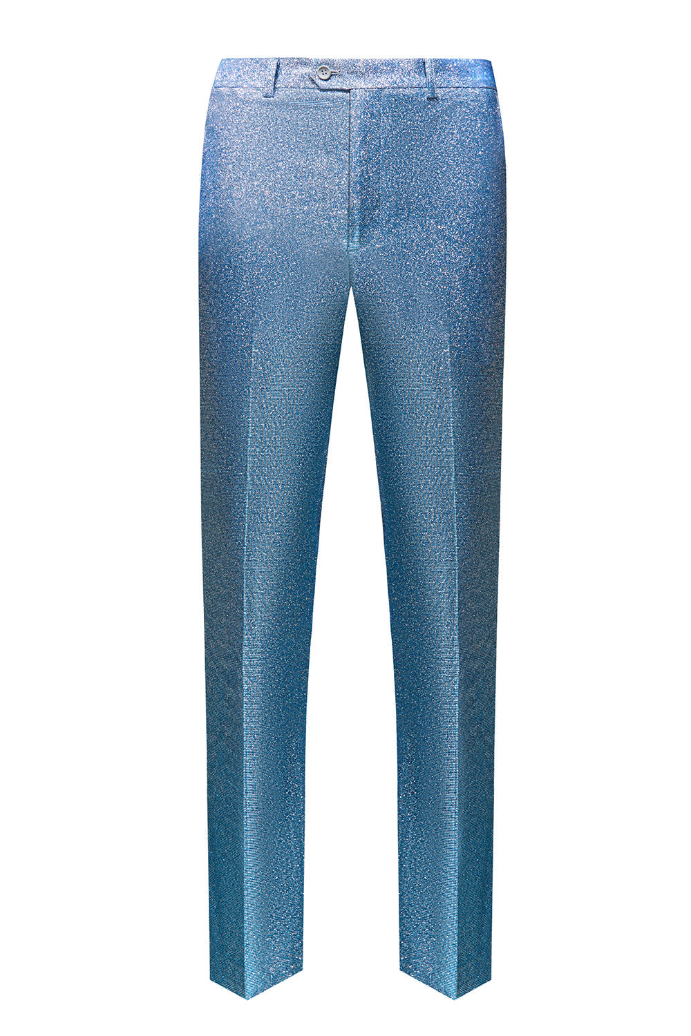 Sparkly Royal Blue Single Breasted 2 Piece Men's Formal Suits