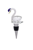 Red Swan Shaped Transparent Wine bottle Stopper