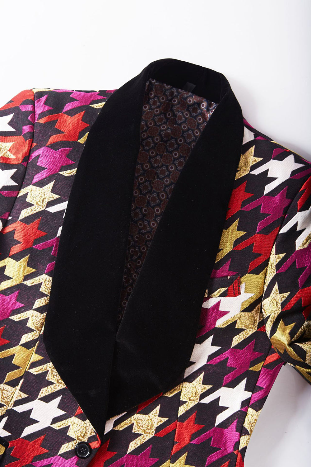 Purple Colorful Shawl Lapel 2 Piece Men's Formal Suits