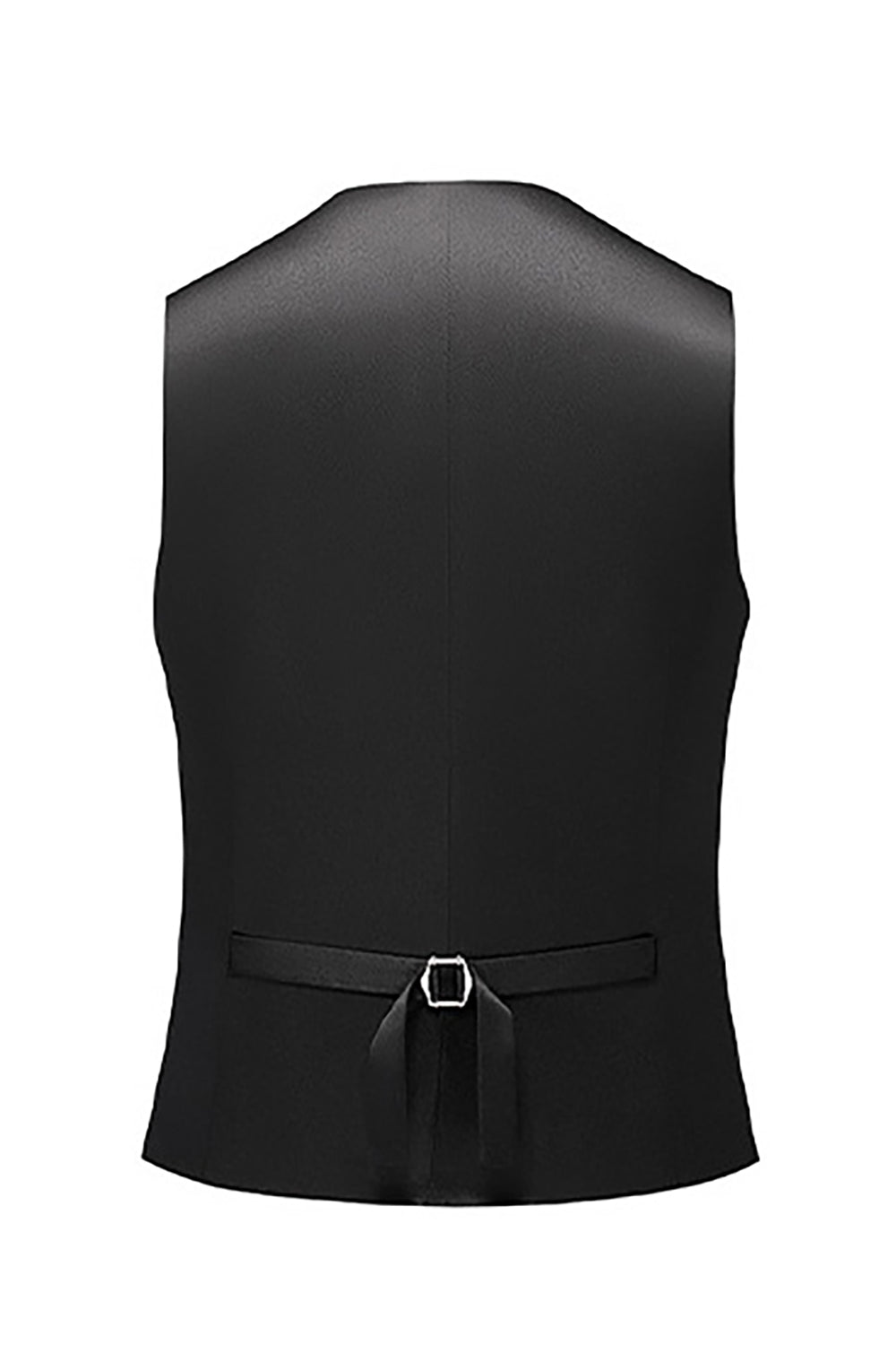 Black Jacquard 3 Pieces Shawl Lapel Single-breasted Men's Formal Suits