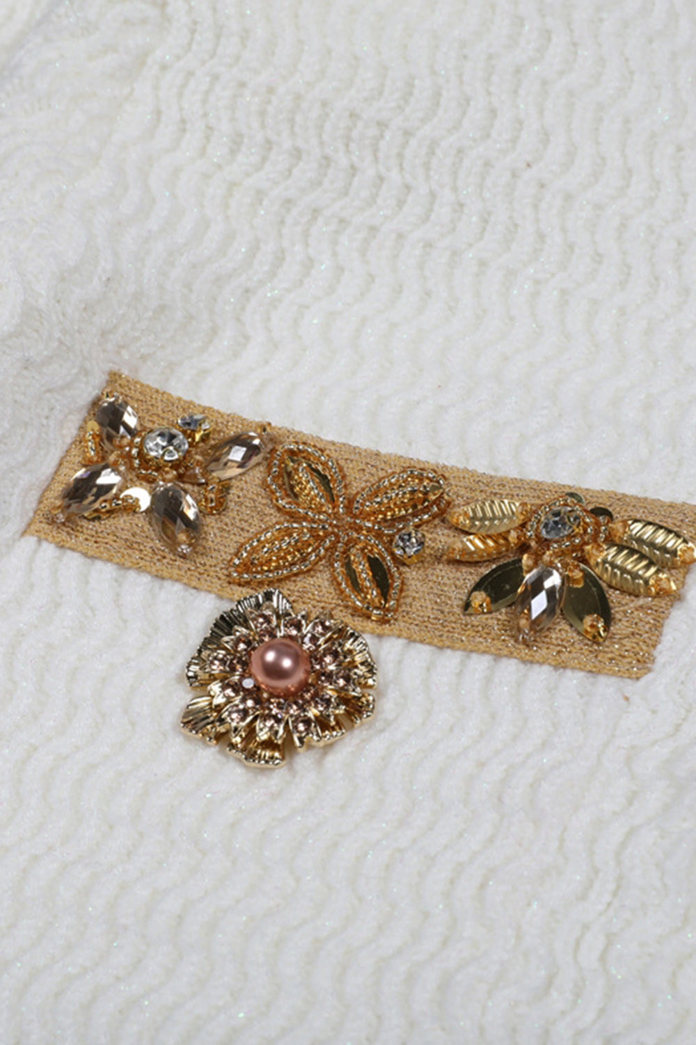 Black 2 Piece V Neck Women Suits with Rhinestones