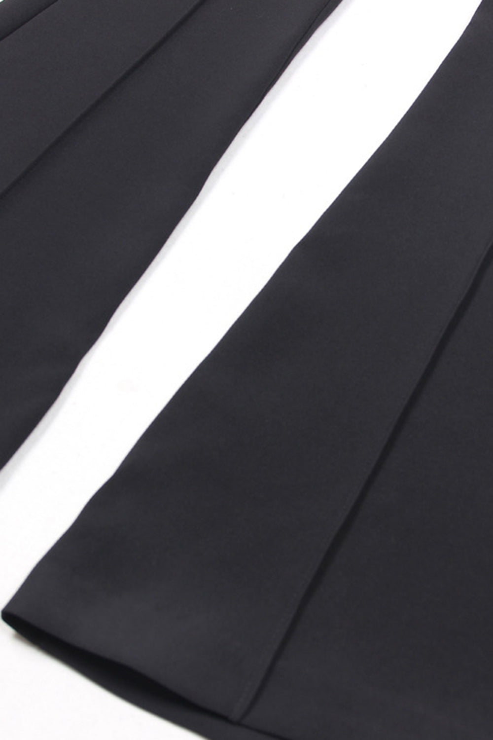 Black 2-Piece Peak Lapel Single Breasted Women Formal Suits