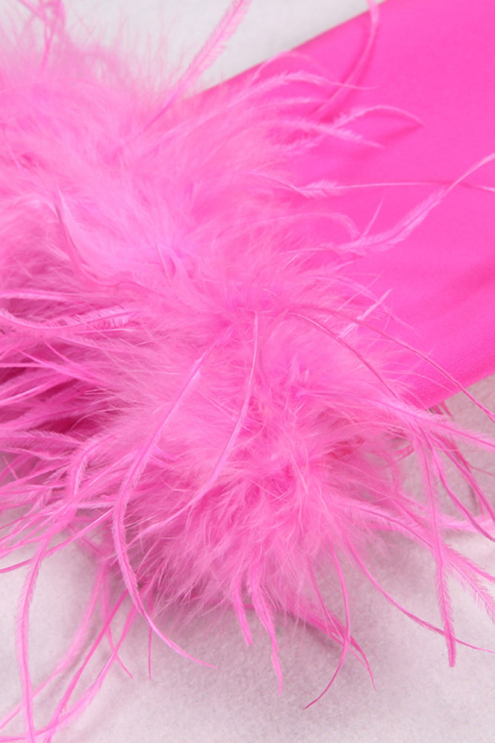 Black 2 Piece Peak Lapel Short Women Formal Suits with Feather