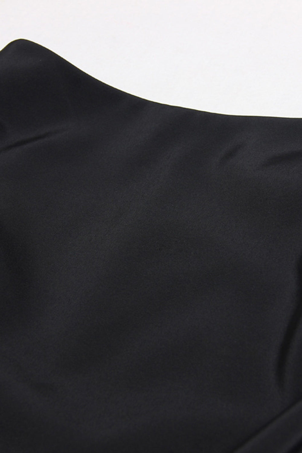 Black 2 Piece Notched Lapel Women Formal Suits with Feather