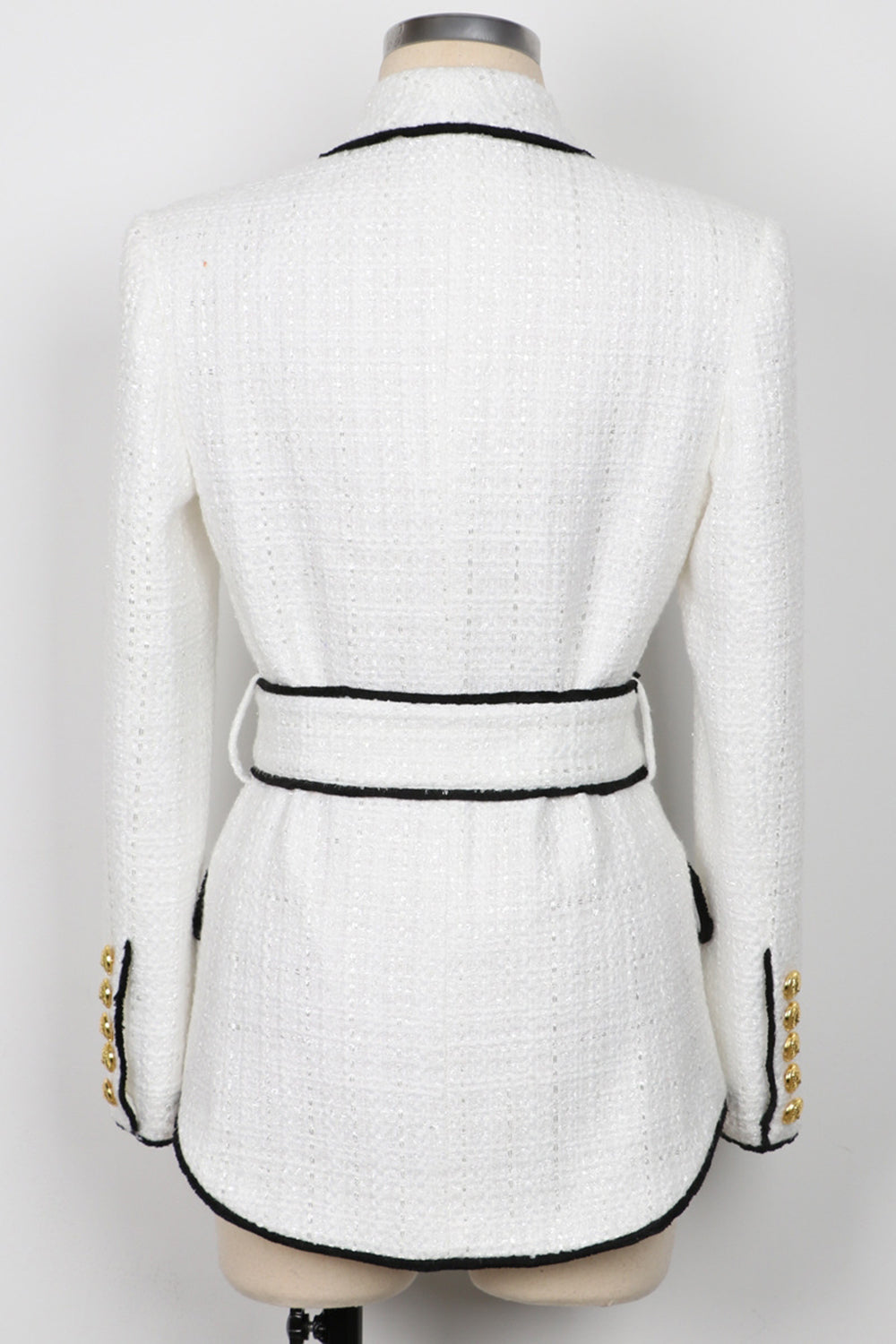 Black 2-Piece Shawl Lapel Double Breasted Women Formal Suits