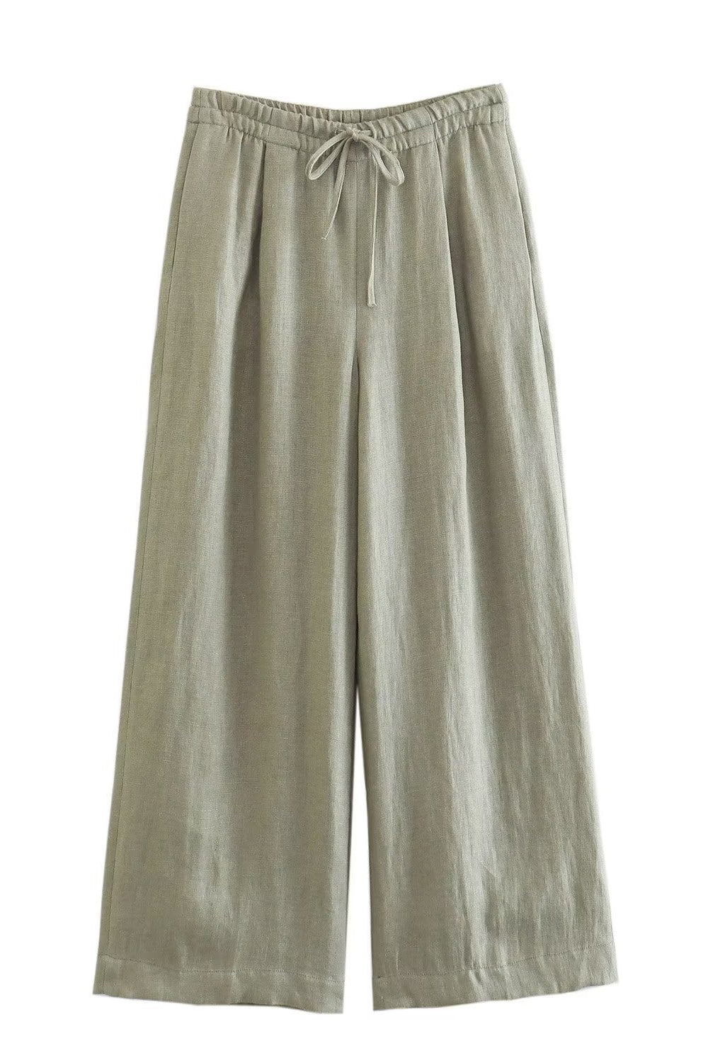 Grey Green 2 Piece Notched Lpael Sleeveless Women Formal Suits