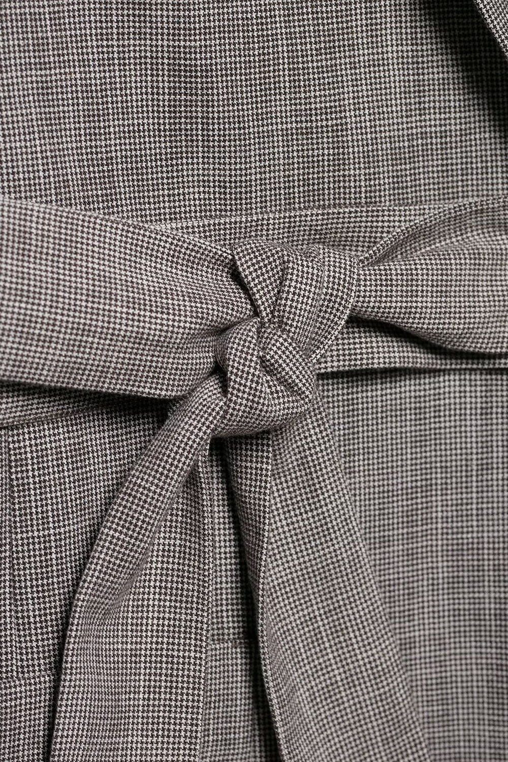 Grey 2 Piece Notched Lapel Women Formal Suits with Belts