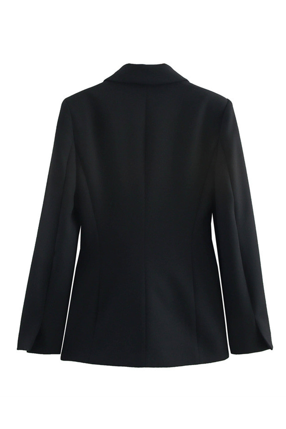 Black Single Breasted 2-Piece Notched Lapel Women Formal Suits