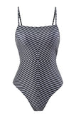 Royal Blue One Piece Spaghetti Straps Beach Swimwear with Cover Up