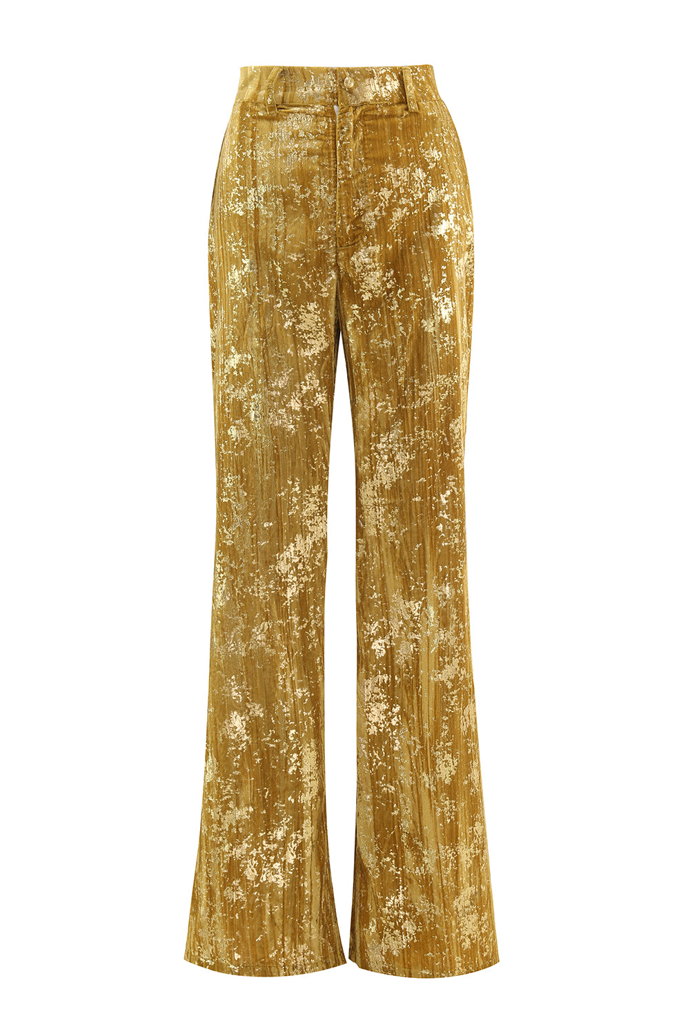 Yellow Jacquard Peak Lapel Slim Fit Women 2-Piece Work Suits