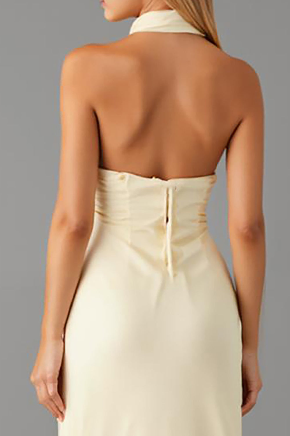 Daffodil V-Neck Sheath Chiffon Formal Dress