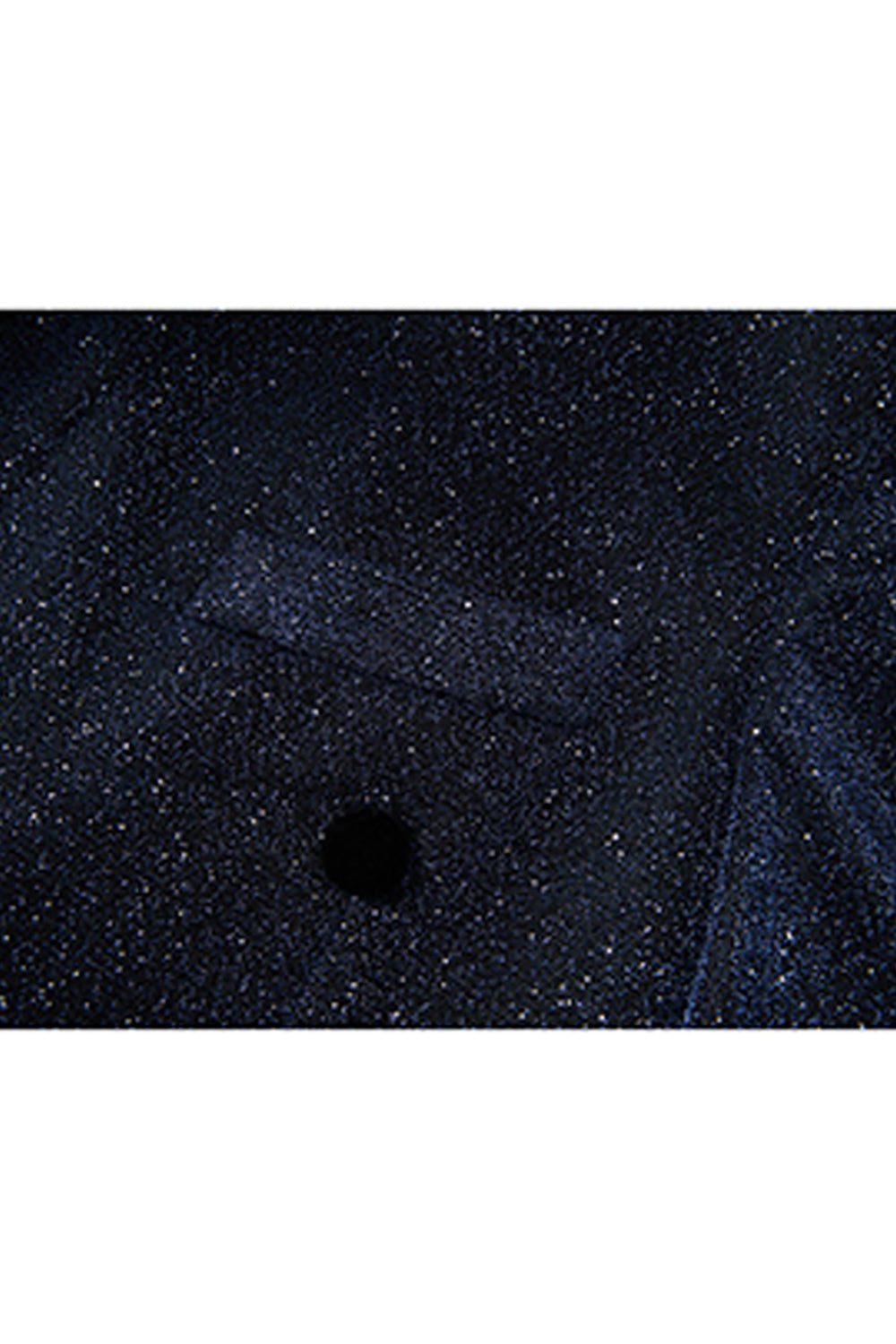 Sparkly Navy Shawl Lapel 2 Pieces Slim Fit Men Formal Suits