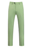 Light Green 3 Pieces Notched Lapel Men's Formal Suits