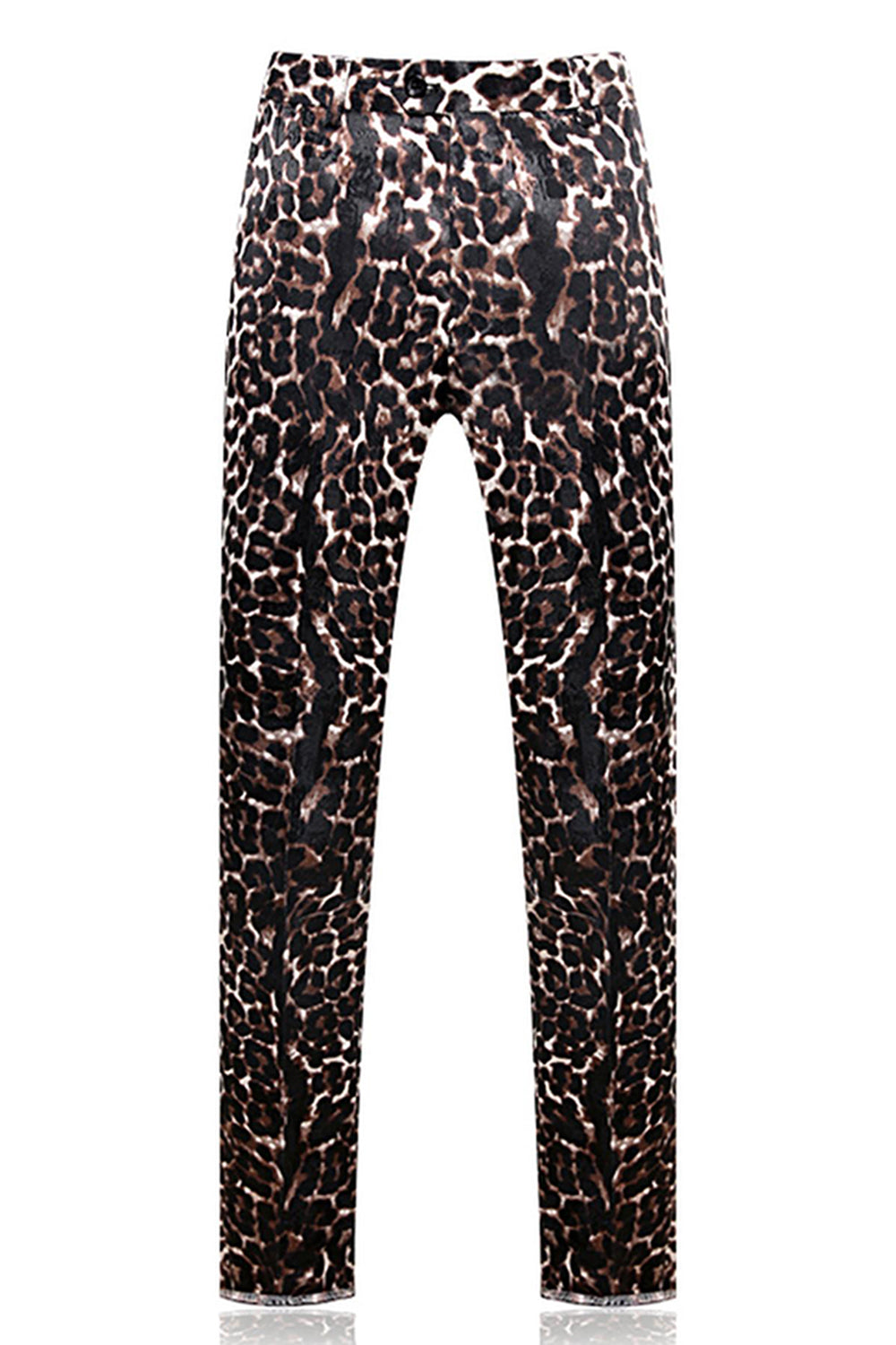 Leopard Peak Lapel 2-Piece One Button Men's Prom Suits