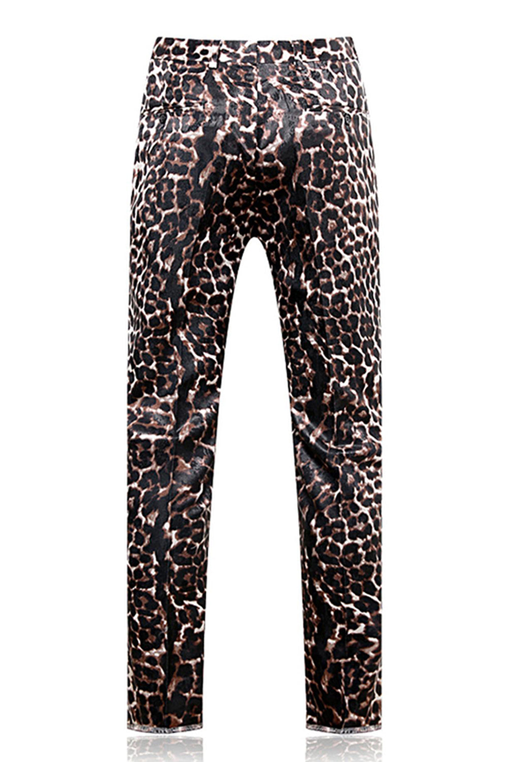 Leopard Peak Lapel 2-Piece One Button Men's Prom Suits