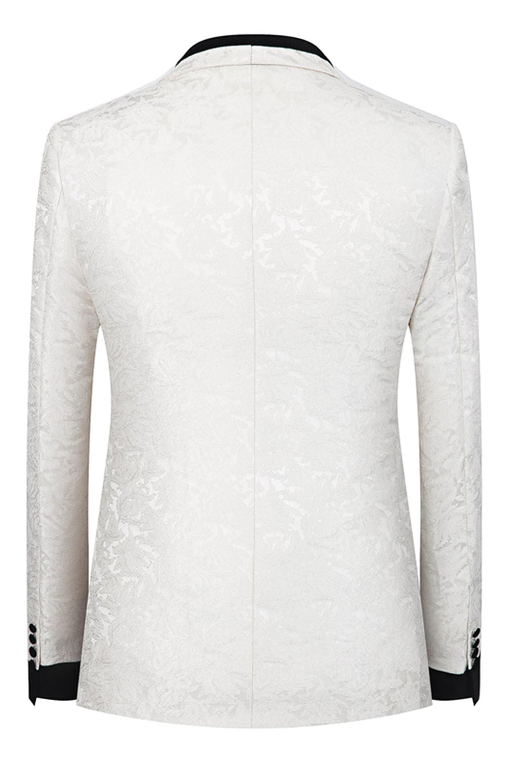 Black Shawl Lapel One Button 3-Piece Men's Prom Suits