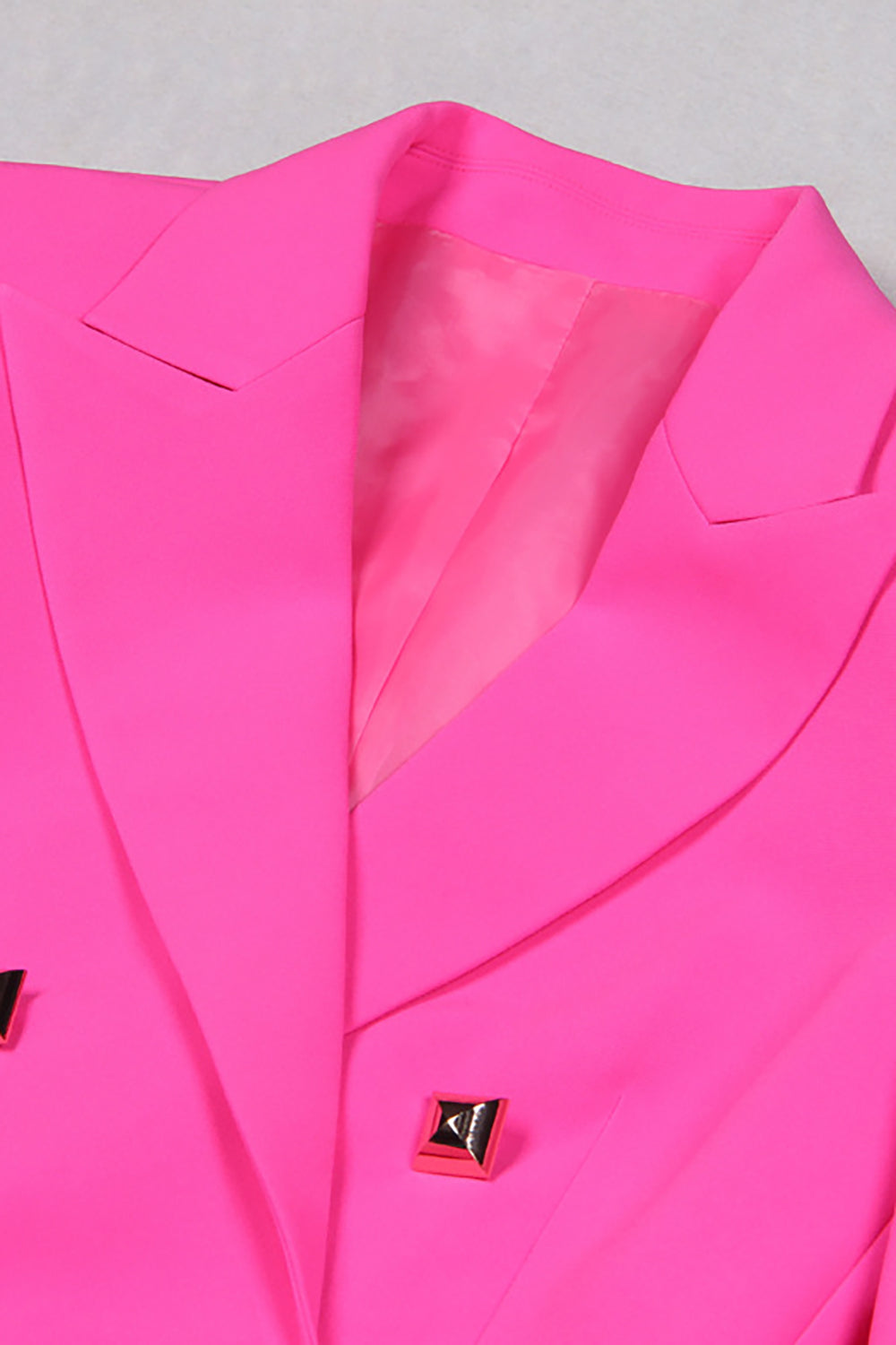 Fuchsia 3 Piece Double Breasted Women Formal Suits