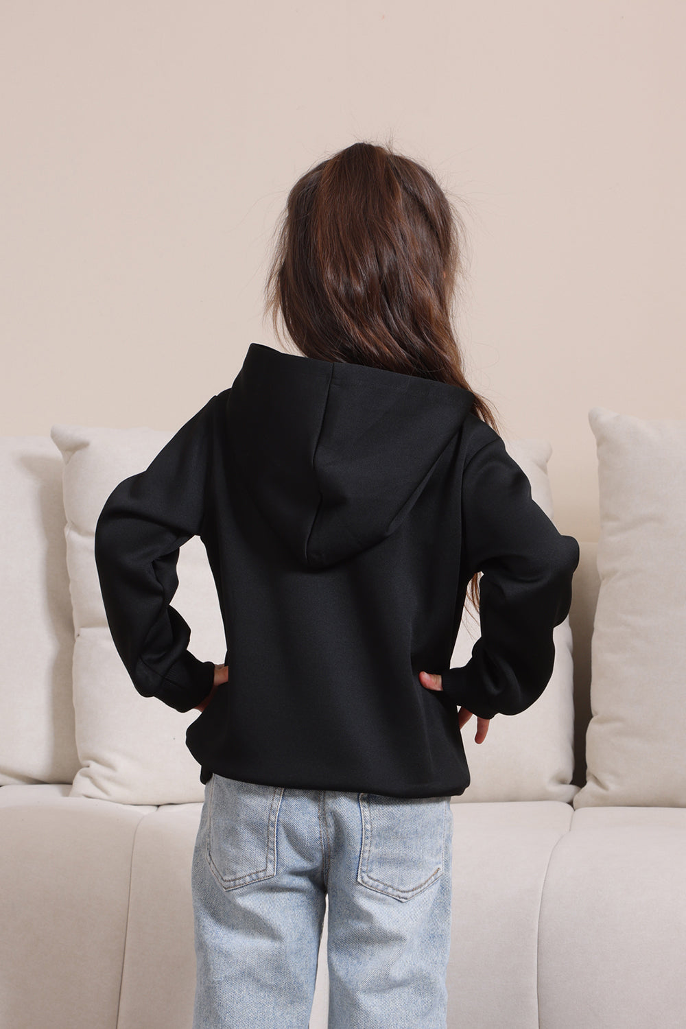 Evil Black Pumpkin Hooded Family Sweatshirts