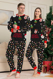 Red Christmas Cozy Printed Long Sleeves Family Matching Pajamas