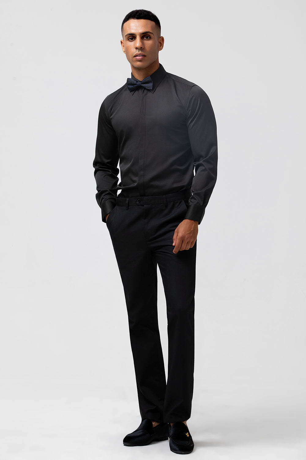 Royal Blue Jacquard Peak Lapel 2 Piece Men's Formal Blazer