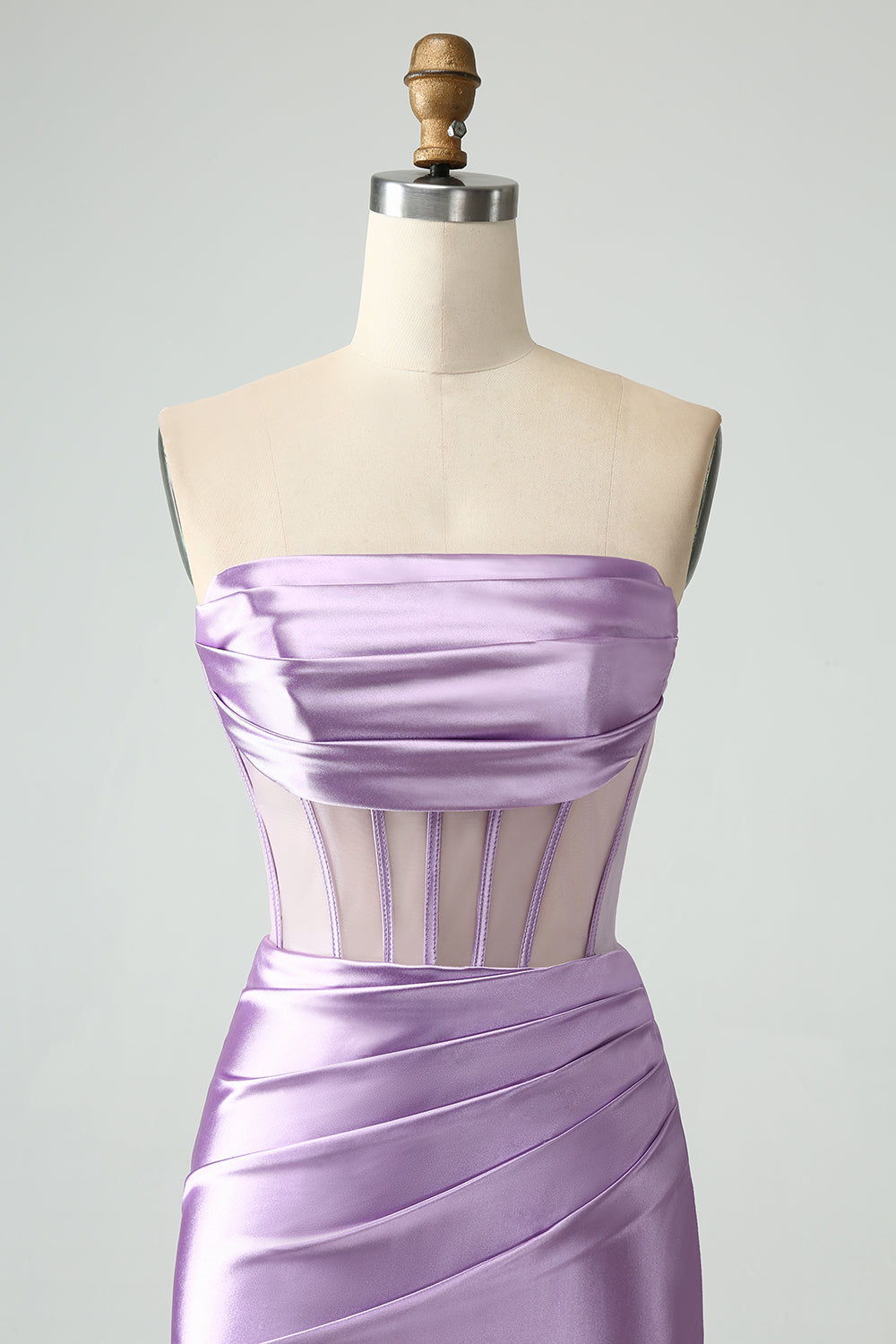 Dark Green Bodycon Corset Strapless Short Cocktail Dress