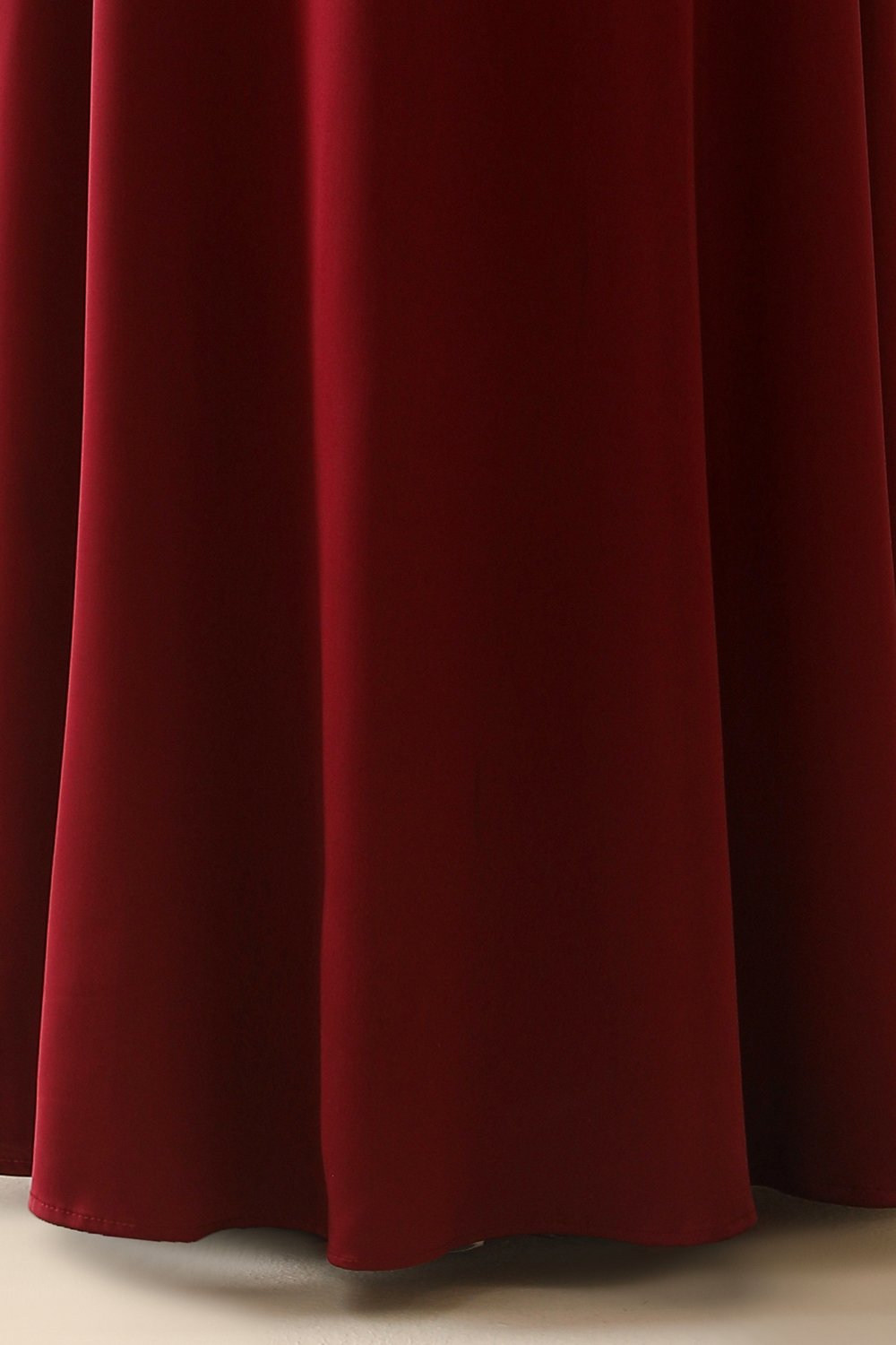 Dark Green Simple Long Bridesmaid Formal Dress