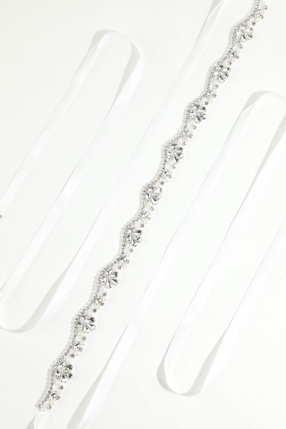 White Belt with Rhinstone