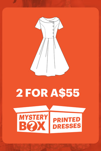 ZAPAKA MYSTERY BOX of 2Pc Printed Dresses