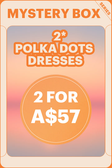 ZAPAKA MYSTERY BOX of 2Pc Polka Dots Dresses