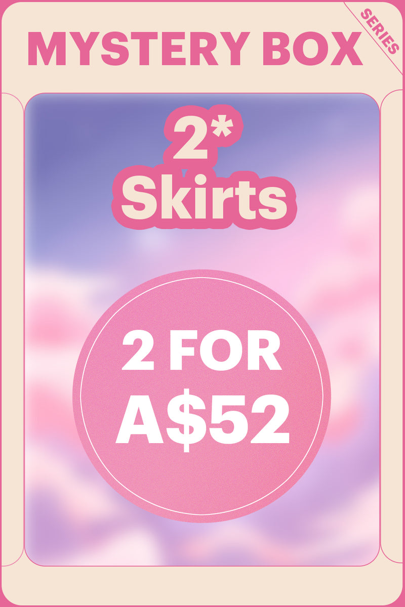 Load image into Gallery viewer, ZAPAKA MYSTERY BOX of 2Pc Skirts