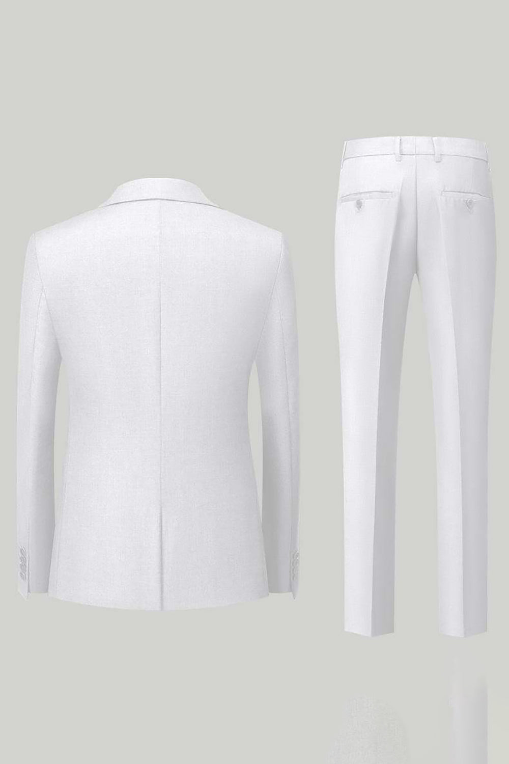 Black 3-Piece One Button Formal Suits