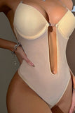 Apricot Push Up Waist Control Shapewear