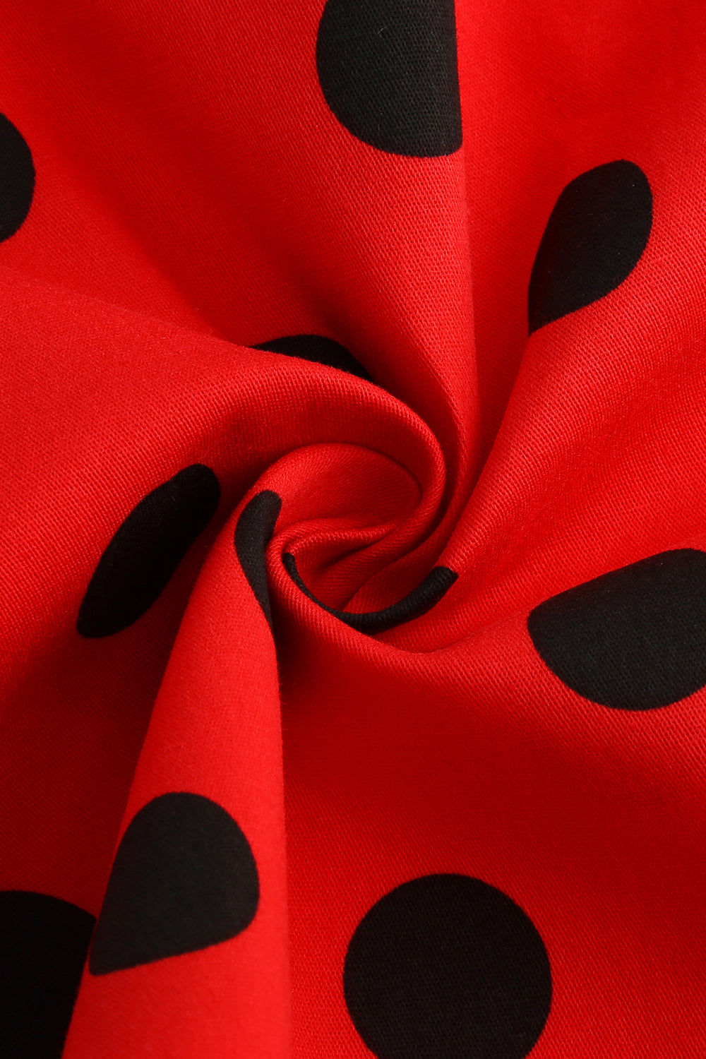 White Polka Dots Sleeveless Vintage Girl Dresses