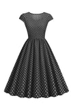Polka Dots Swing 1950s Dress