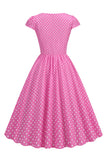 Polka Dots Swing 1950s Dress