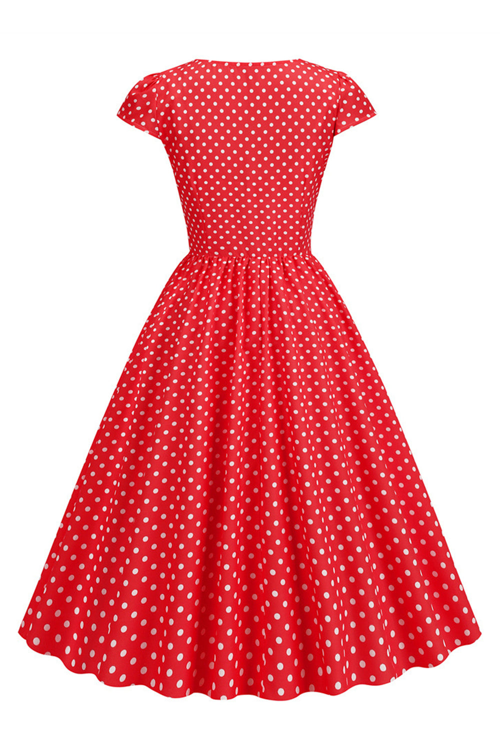 Polka Dots Swing 1950s Dress