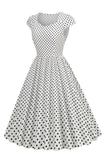 Polka Dots Swing 1950s Dress