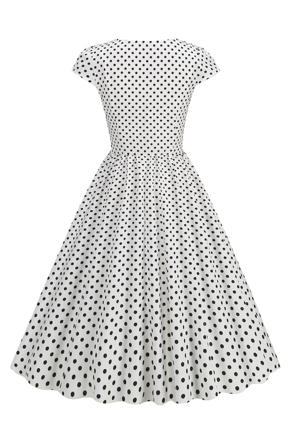 Polka Dots Swing 1950s Dress