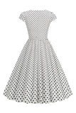 Polka Dots Swing 1950s Dress