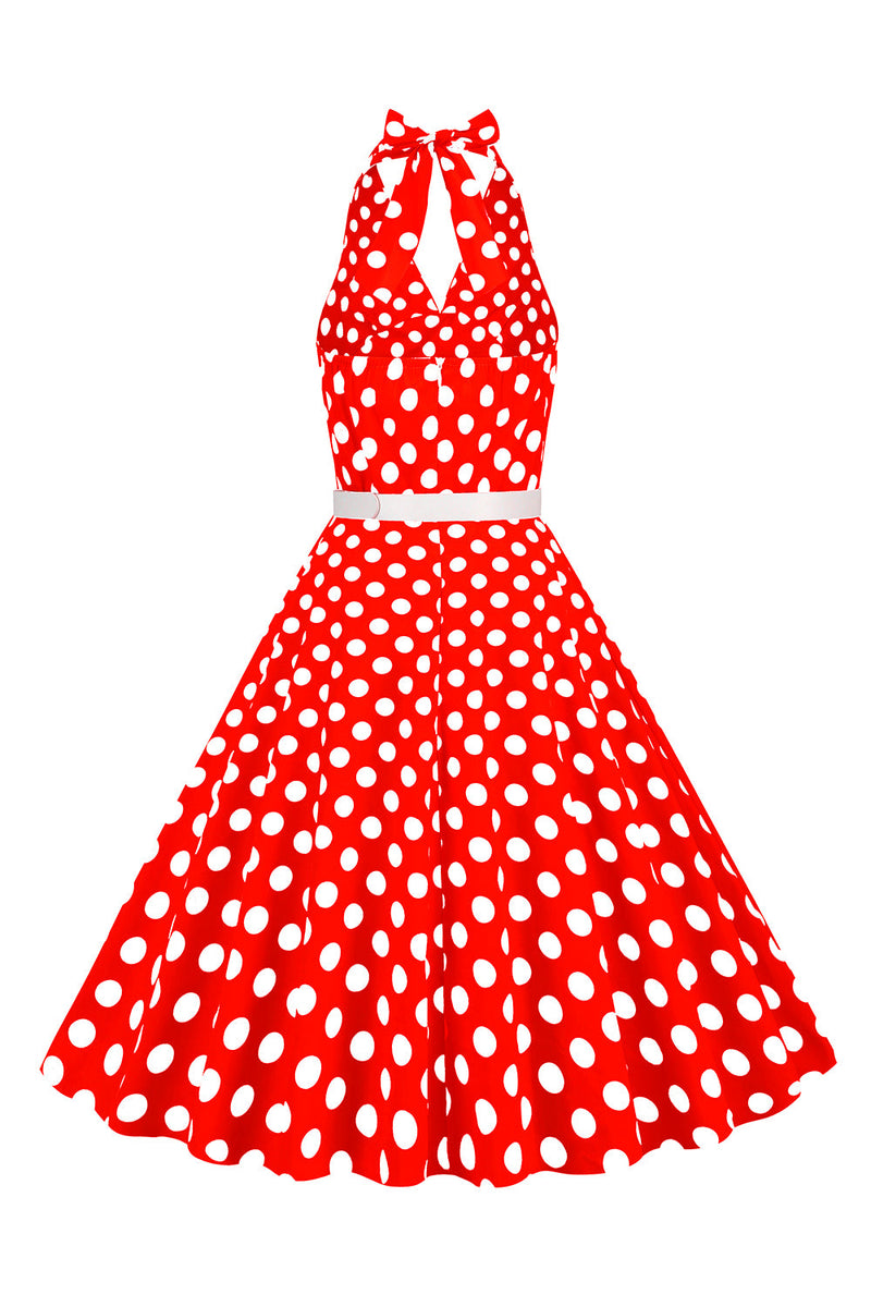 Halter neck 50s outlet dress