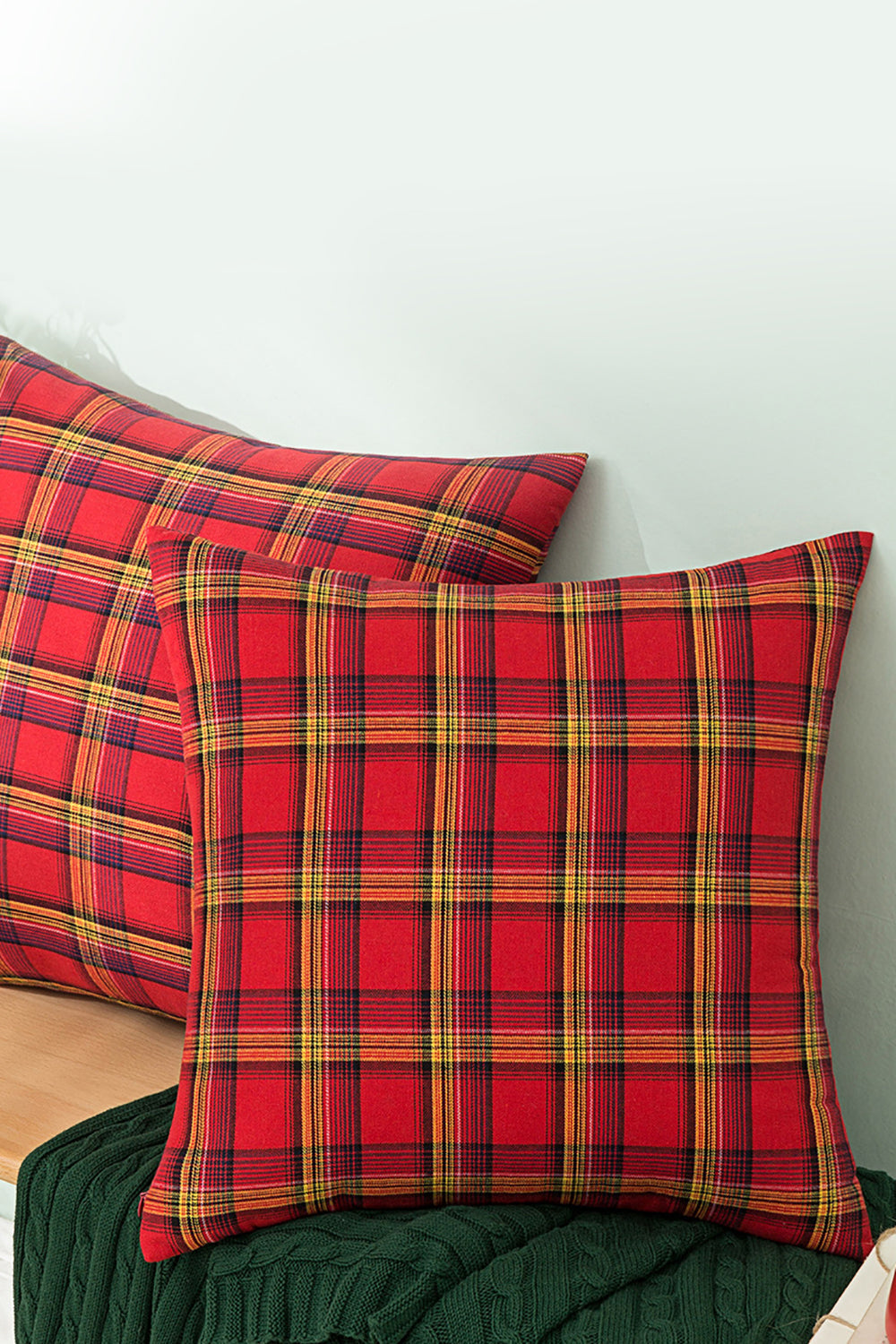 Christmas Gift Plaid Pillowcase