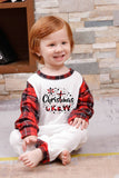 Red Plaid Matching Family Christmas Pajamas Sets