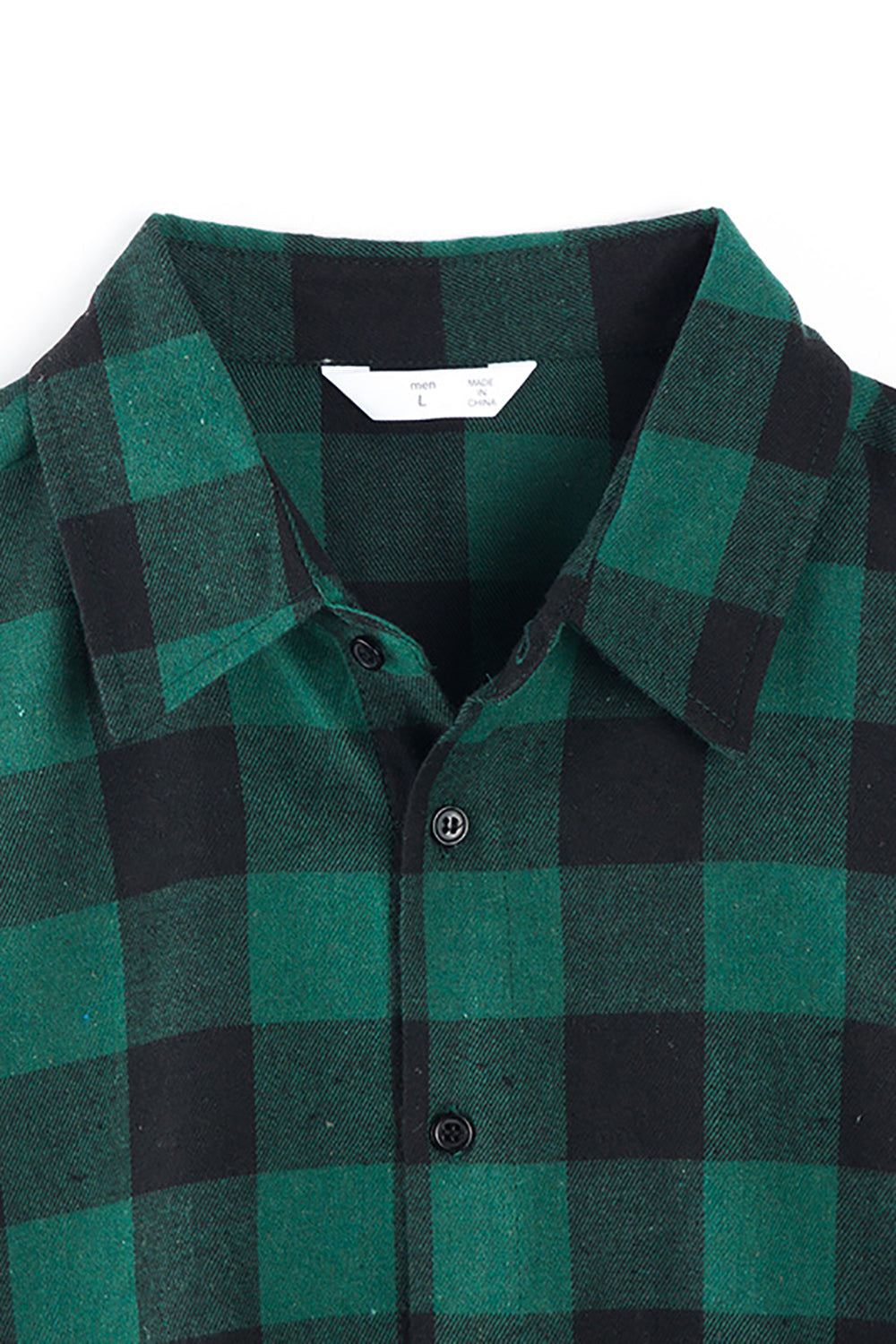 Family Matching Outfits Dark Green Plaid Bowknot Dresses and Long Sleeves T-Shirt