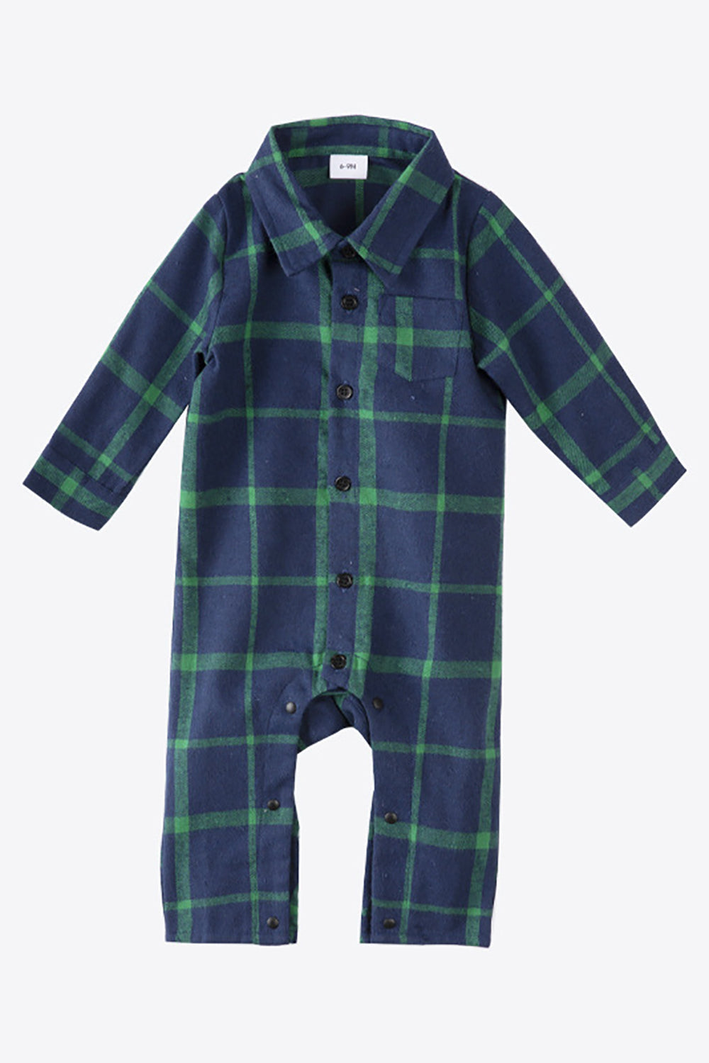 Dark Green Plaid Dresses and Long Sleeves T-Shirt Family Matching Outfits