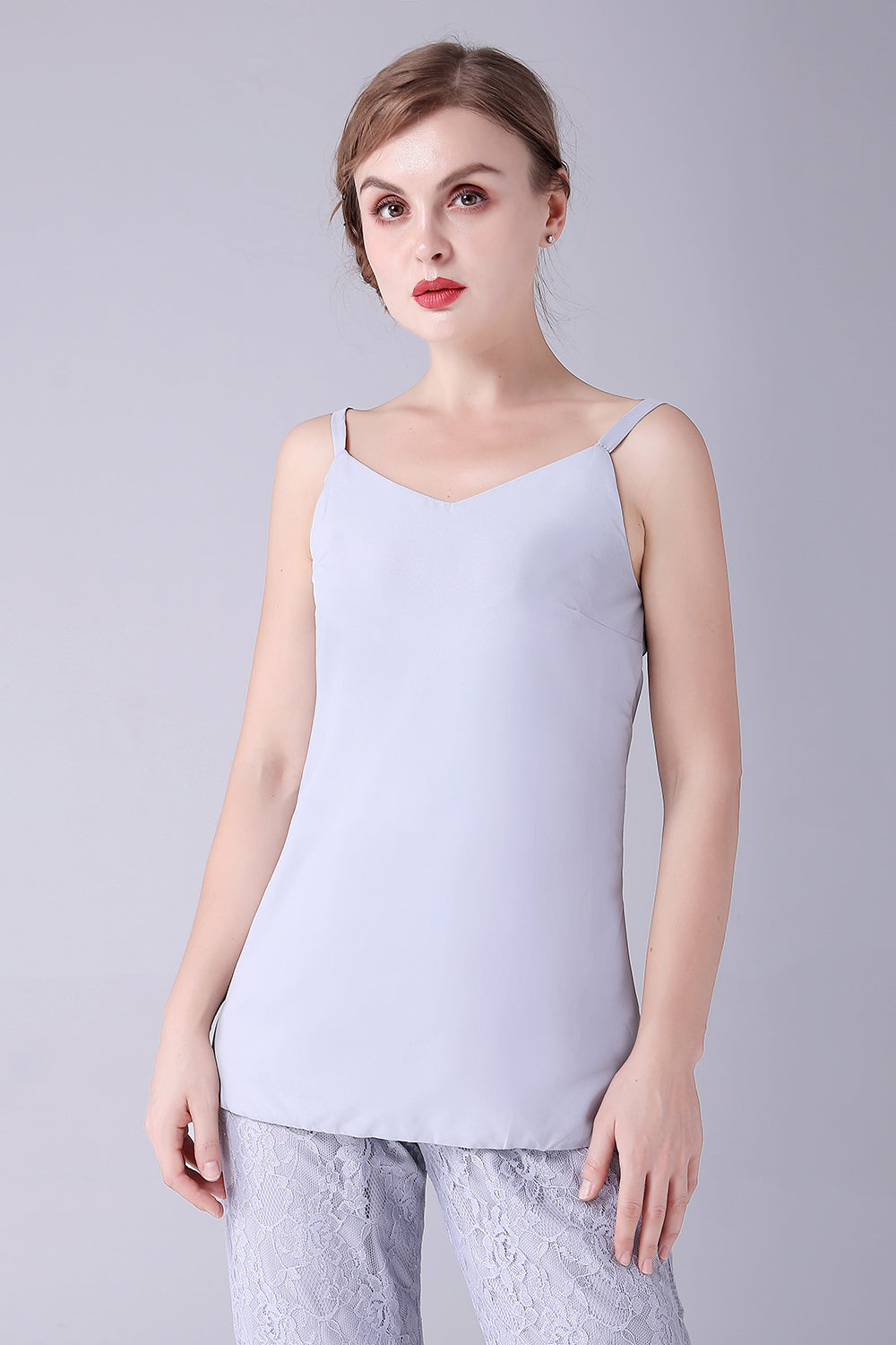 Silver 3 Pieces Long Sleeves Mother of the Bride Pant Suits