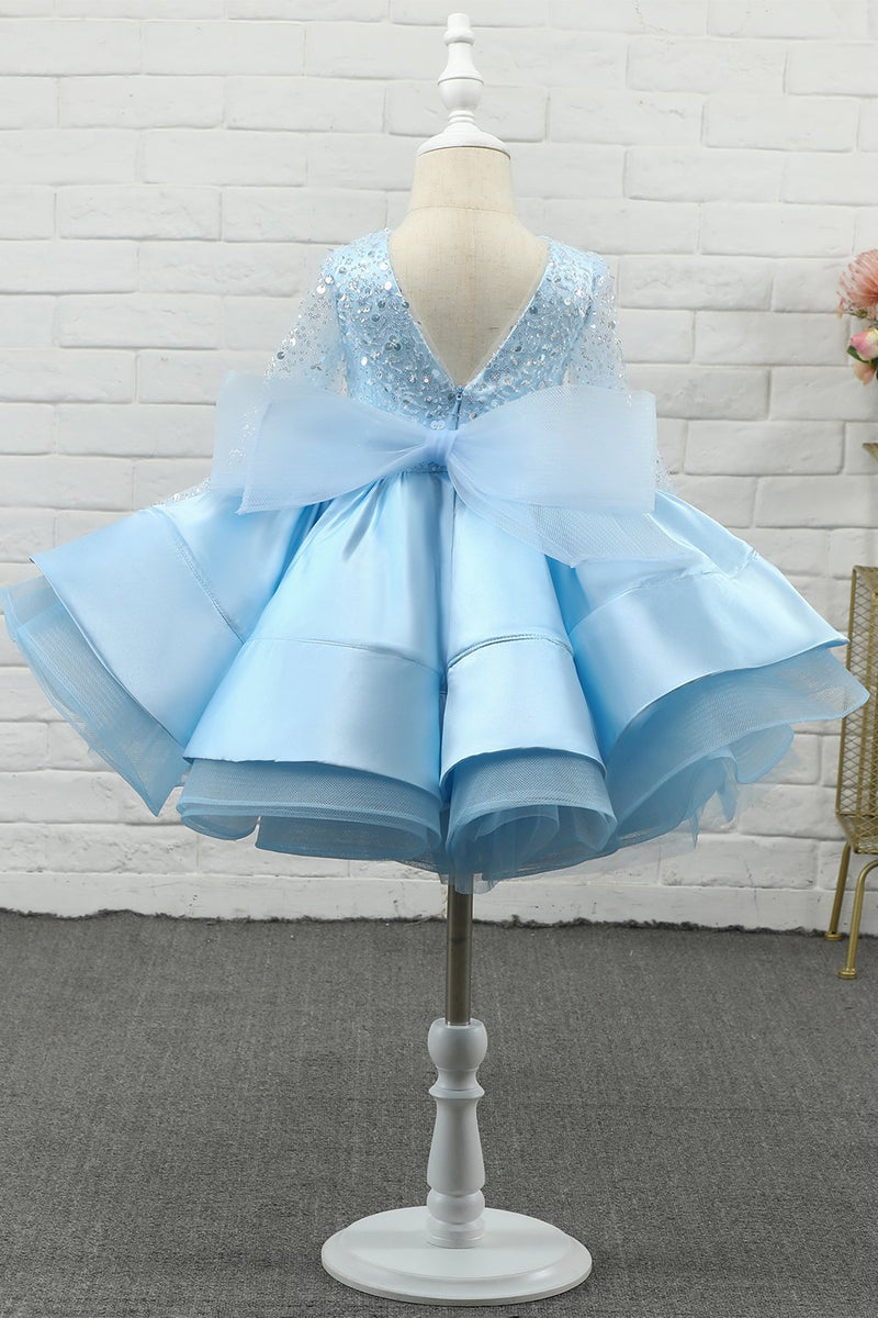 Baby girl light blue on sale dress